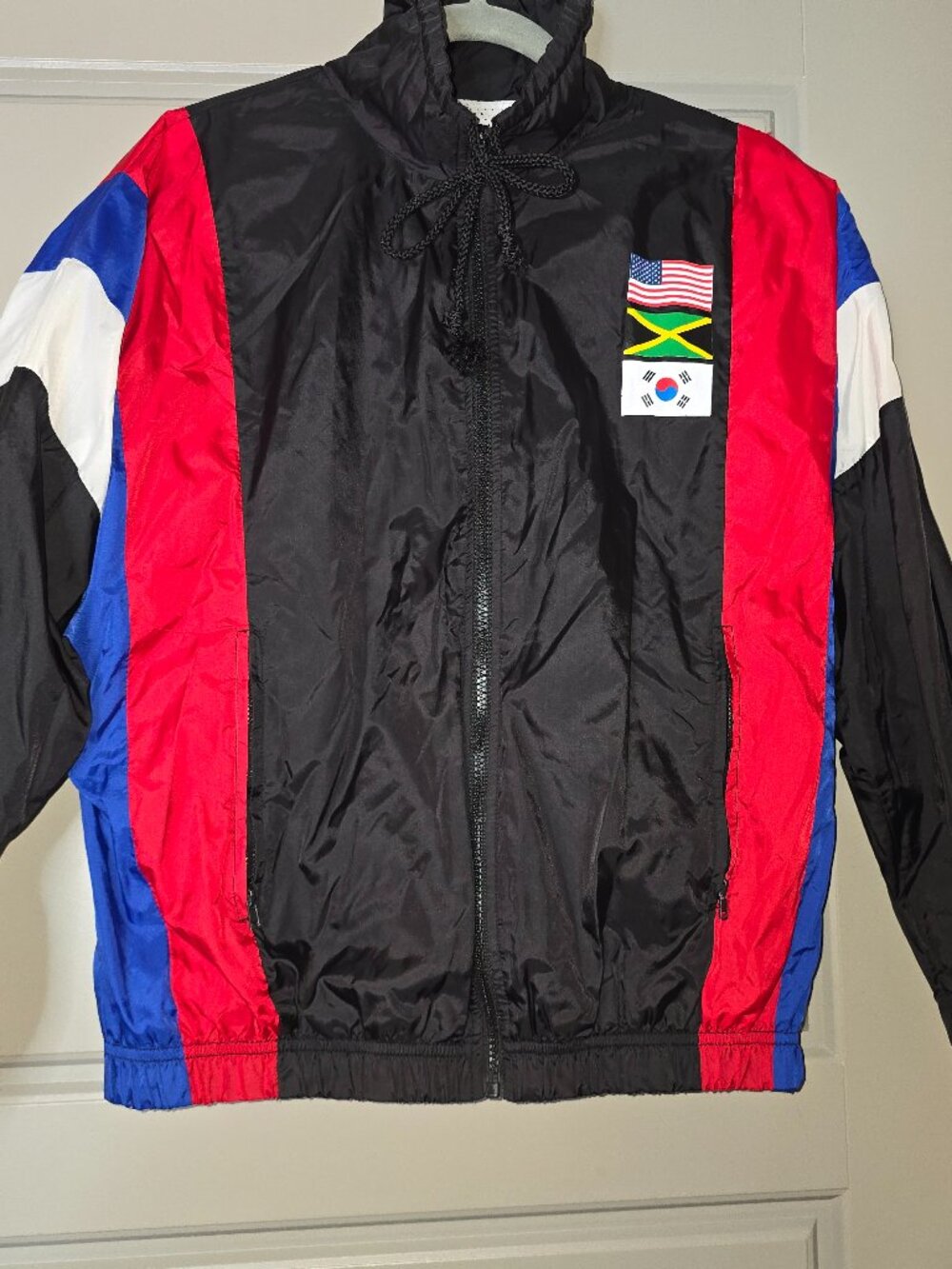 Forever 21 colorblock windbreaker jacket